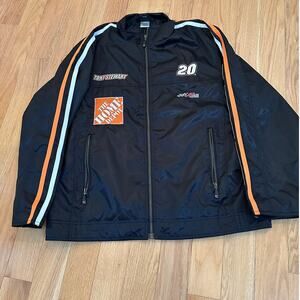 Tony Stewart Nascar Windbreaker, Home Depot Sponsored, Size XL
